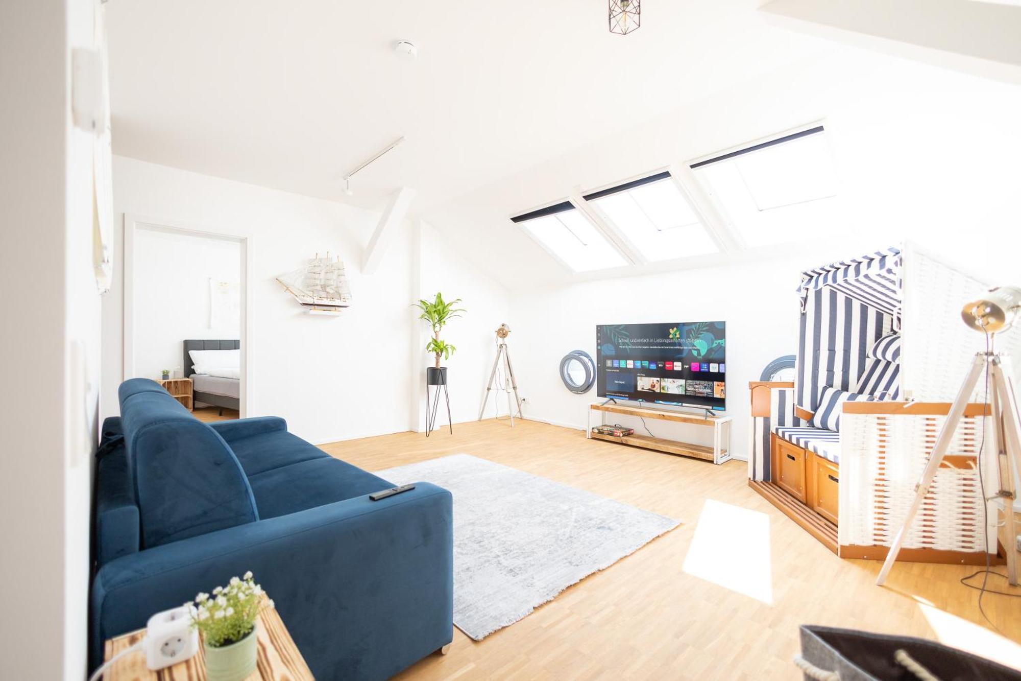 Ko-Living - Captain'S Suite - Altstadt - Mit Kueche, Smart Tv & Balkon - 6P Halle  Ngoại thất bức ảnh