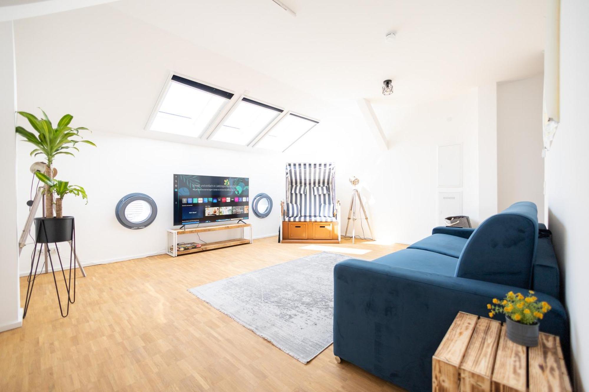 Ko-Living - Captain'S Suite - Altstadt - Mit Kueche, Smart Tv & Balkon - 6P Halle  Ngoại thất bức ảnh